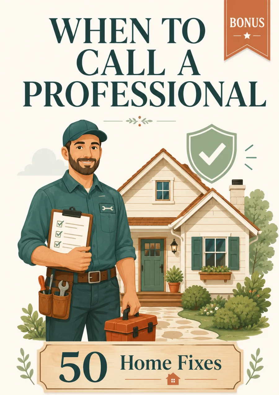 When to Call a Professional